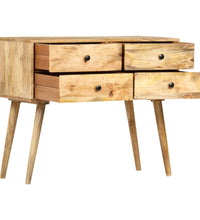 Sideboard 85 x 40 x 71 cm Massivholz Mango