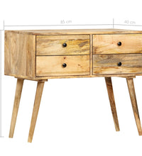 Sideboard 85 x 40 x 71 cm Massivholz Mango