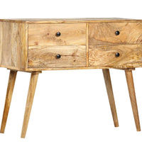 Sideboard 85 x 40 x 71 cm Massivholz Mango