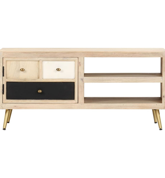 Couchtisch 90×45×40 cm Massivholz Mango