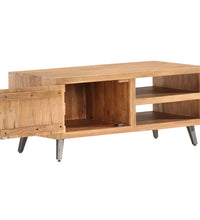 Couchtisch 90×45×40 cm Massivholz Akazie