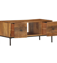 Couchtisch 90×45×40 cm Massivholz Mango