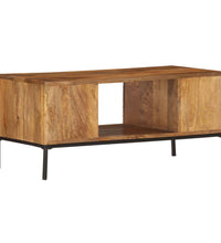 Couchtisch 90×45×40 cm Massivholz Mango