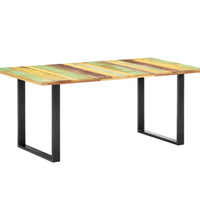 Esstisch 180x90x76 cm Altholz Massiv