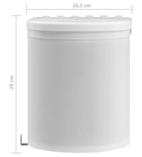 Küchen-Einbau-Mülleimer Kunststoff 12 L