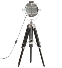 Stativlampe Schwarz Mango Massivholz 69 cm
