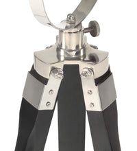 Stativlampe Schwarz Mango Massivholz 97 cm
