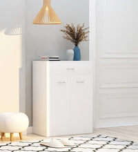 Schuhschrank Weiß 60×35×84 cm Holzwerkstoff