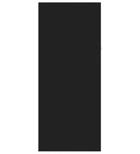 Schuhschrank Schwarz 60x35x84 cm Holzwerkstoff