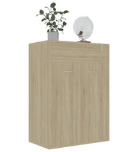 Schuhschrank Sonoma-Eiche 60x35x84 cm Holzwerkstoff