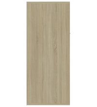 Schuhschrank Sonoma-Eiche 60x35x84 cm Holzwerkstoff