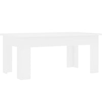Couchtisch Weiß 100x60x42 cm Holzwerkstoff