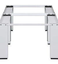 Doppel-Untergestell für Waschmaschine und Trockner Weiß