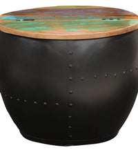 Couchtisch 53x43 cm Altholz Massiv