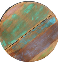 Couchtisch 53x43 cm Altholz Massiv