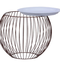 Couchtisch Golden Ø 51 cm