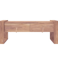 Couchtisch 110×60×40 cm Teak Massivholz