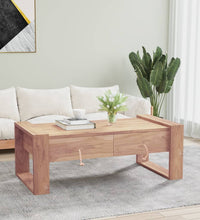 Couchtisch 110×60×40 cm Teak Massivholz