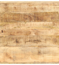 Bartisch 60x60x107 cm Raues Mangoholz