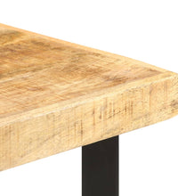 Bartisch 60x60x107 cm Raues Mangoholz