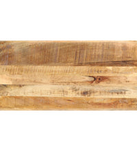 Bartisch 120x58x107 cm Raues Mangoholz
