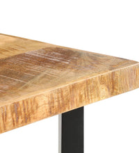 Bartisch 120x58x107 cm Raues Mangoholz