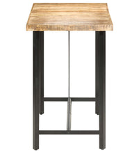Bartisch 150x70x107 cm Raues Mangoholz