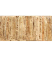 Bartisch 150x70x107 cm Raues Mangoholz