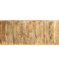 Bartisch 180x70x107 cm Raues Mangoholz