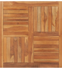 Tischplatte Massivholz Teak Quadratisch 90×90×2,5 cm