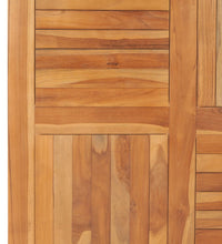 Tischplatte Massivholz Teak Quadratisch 90×90×2,5 cm