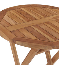 Gartentisch Klappbar 60 cm Massivholz Teak