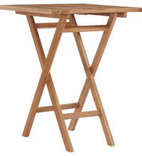 Gartentisch Klappbar 60×60×75 cm Massivholz Teak