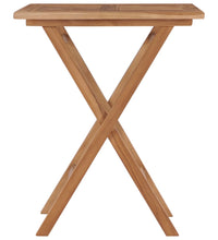 Gartentisch Klappbar 60×60×75 cm Massivholz Teak