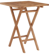 Gartentisch Klappbar 60×60×75 cm Massivholz Teak