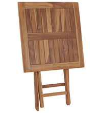 Gartentisch Klappbar 60×60×75 cm Massivholz Teak