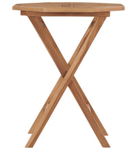 Klappbarer Gartentisch 60×60×75 cm Teak Massivholz