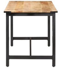 Esstisch 140 x 70 x 76 cm Raues Massivholz Mango