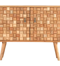 Sideboard 75 x 35 x 65 cm Massivholz Akazie