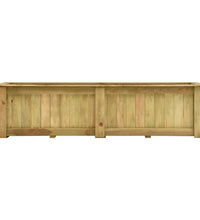 Hochbeet 196 x 50 x 50 cm Kiefernholz Imprägniert