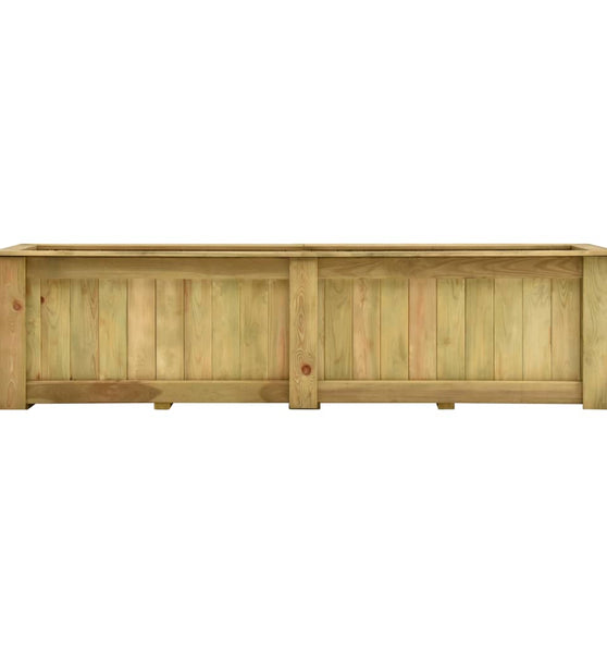 Hochbeet 196 x 50 x 50 cm Kiefernholz Imprägniert