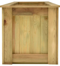 Hochbeet 196 x 50 x 50 cm Kiefernholz Imprägniert