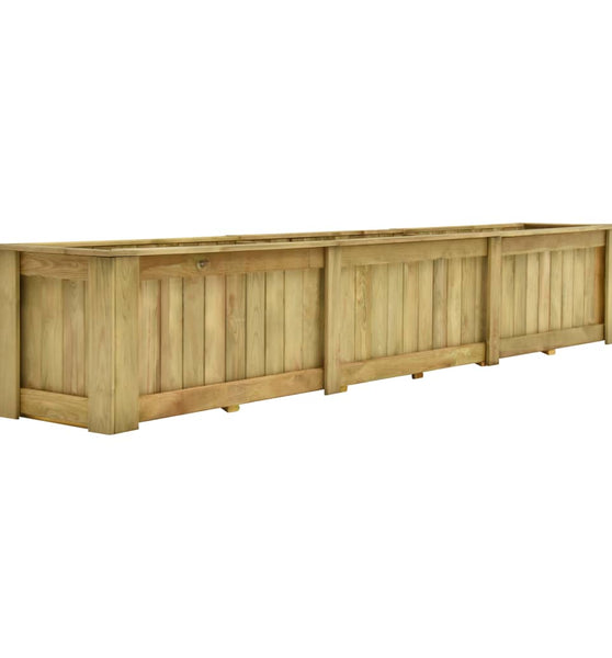 Hochbeet 291 x 50 x 50 cm Kiefernholz Imprägniert