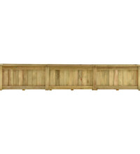 Hochbeet 291 x 50 x 50 cm Kiefernholz Imprägniert