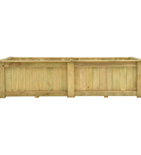 Hochbeet 196 x 100 x 50 cm Kiefernholz Imprägniert