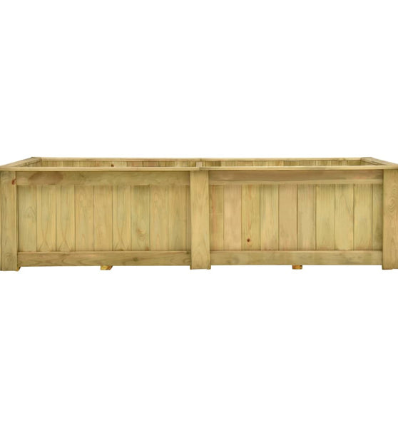Hochbeet 196 x 100 x 50 cm Kiefernholz Imprägniert