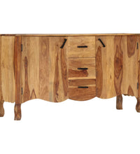 Sideboard 145x40x80 cm Massivholz