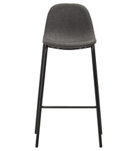 5-tlg. Bar-Set Stoff Dunkelgrau