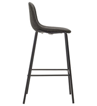 5-tlg. Bar-Set Stoff Dunkelgrau