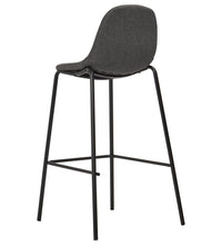 5-tlg. Bar-Set Stoff Dunkelgrau